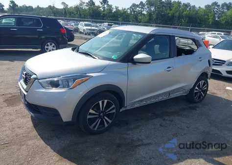 2019 Nissan Kicks Sv from USA, damaged, VIN 3N1CP5CU4KL498703